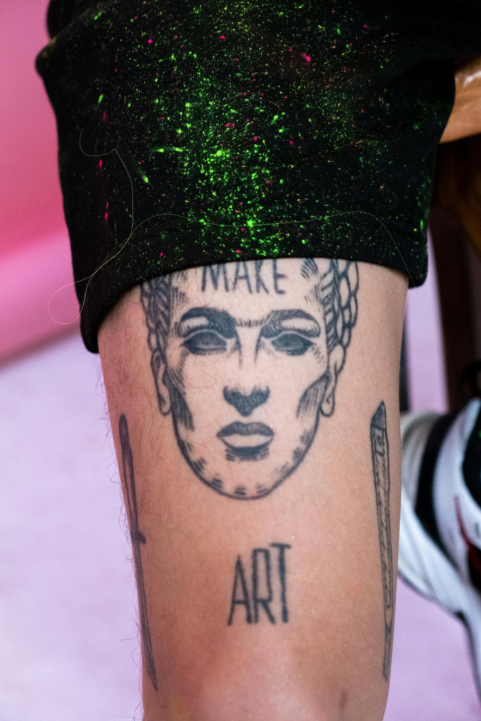 Tatouage Blackwork — Art conceptuel par Skin Tattoo Lyon